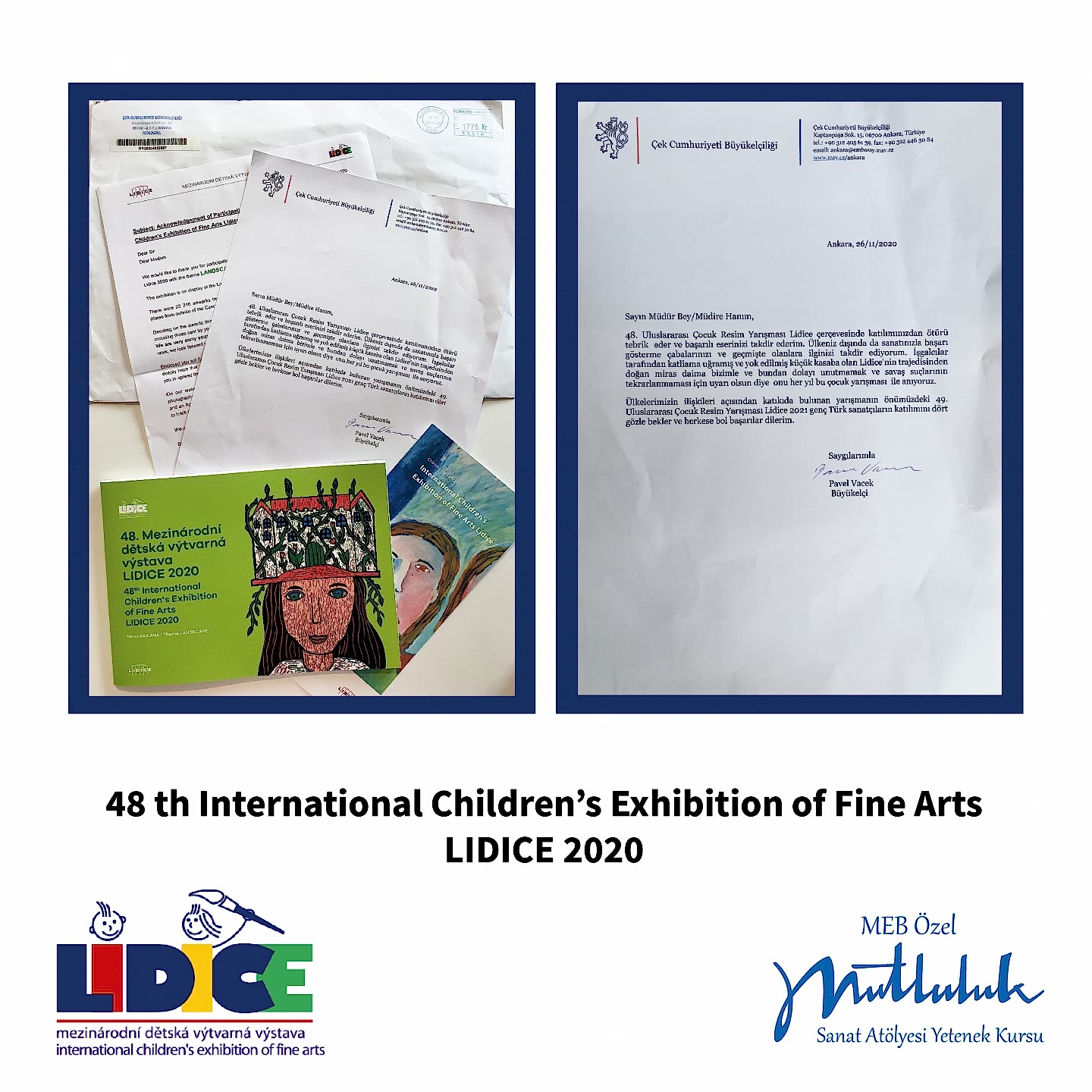 48th International LIDICE Children's Art Competition 2020