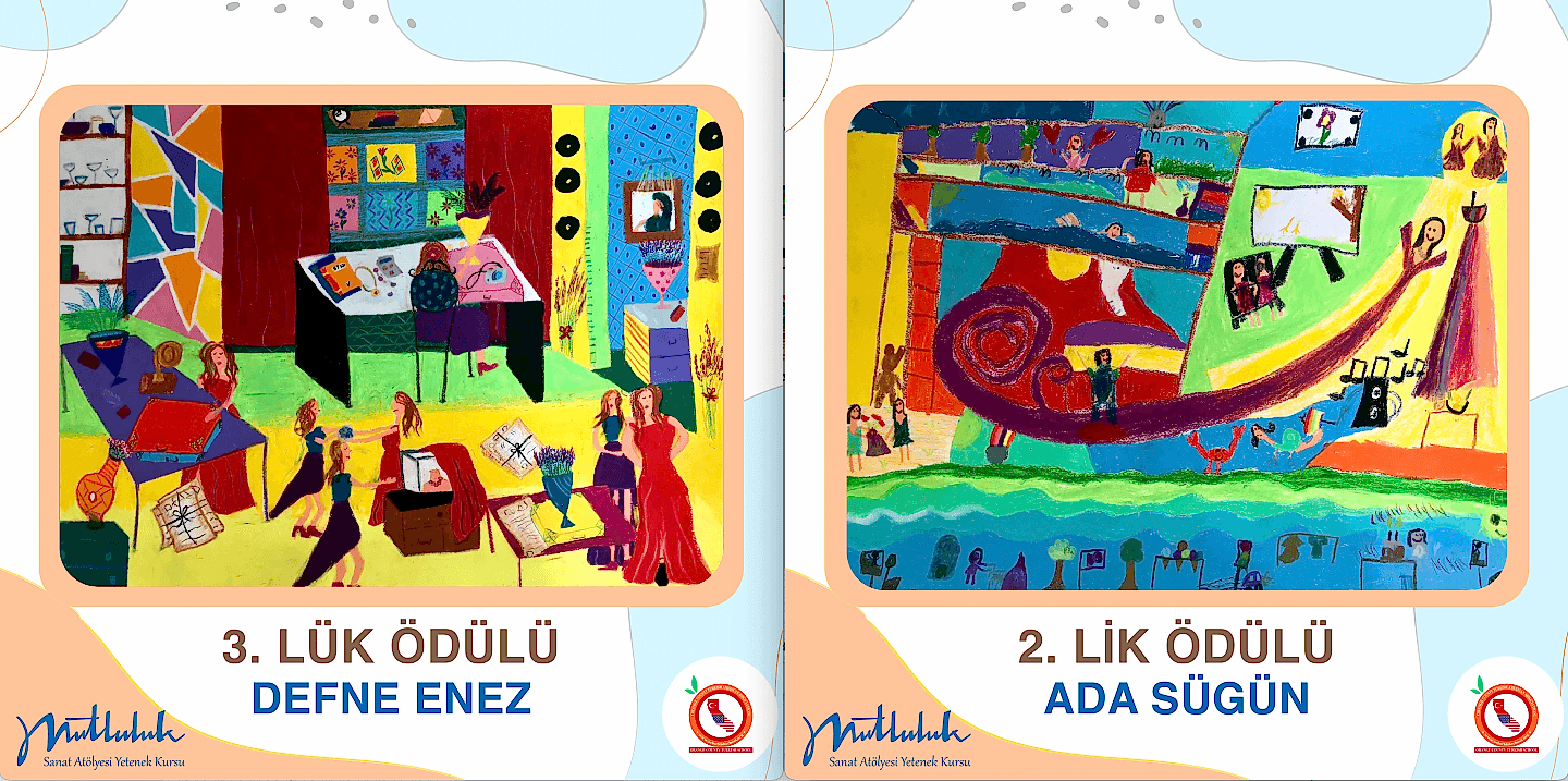 OC Turkish School ANNEM VE BEN Resim Yarışması Sonuçları Açıklandı - Amerika 